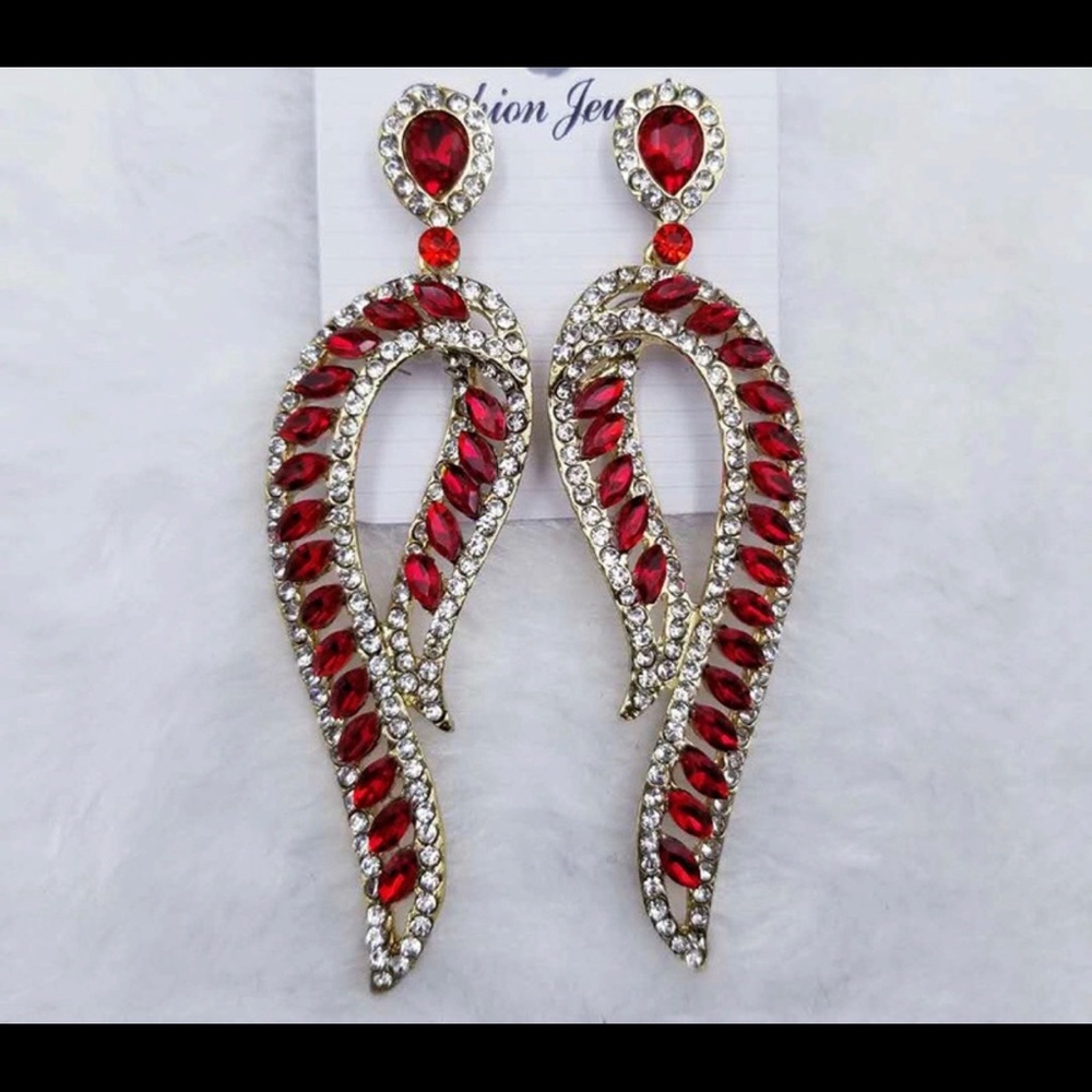 Silver plated earrings
